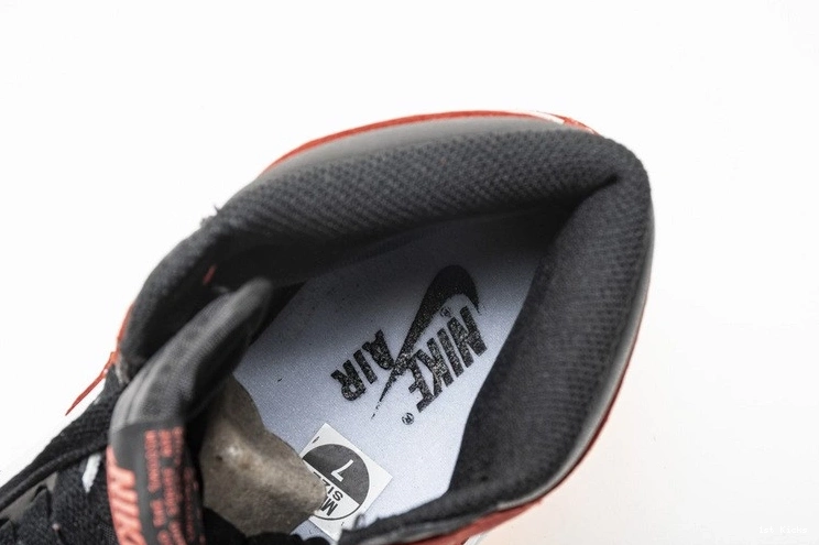 Air Jordan  1 Red Retro 555088-112 6 Rings Track High 0102